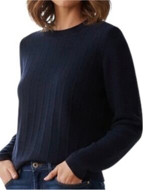 Sandro Navy Blue Jumper Sweater Size 3 or Large